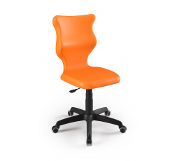 Stolička Twist veľkosť 4, oranžová/čierna